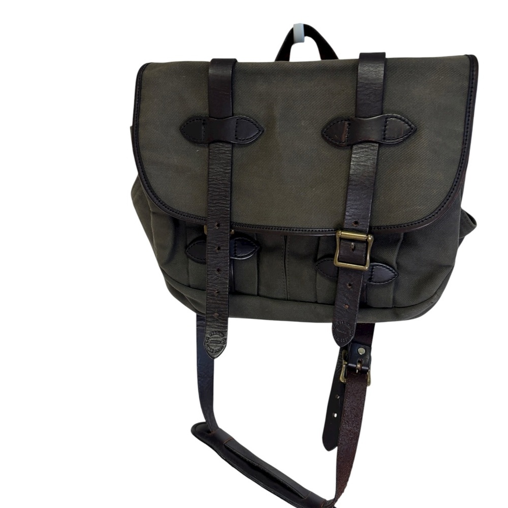 Filson Vintage Stylish Brown Leather Men's Messanger Bag